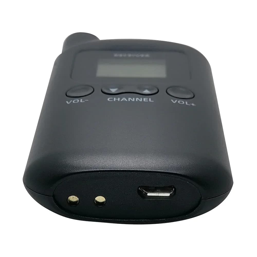 Sistema di guida turistica per interpretazioni simultanee wireless Walkie Talkie con conversazione sussurra per il commento del servizio turistico del museo delle riunioni