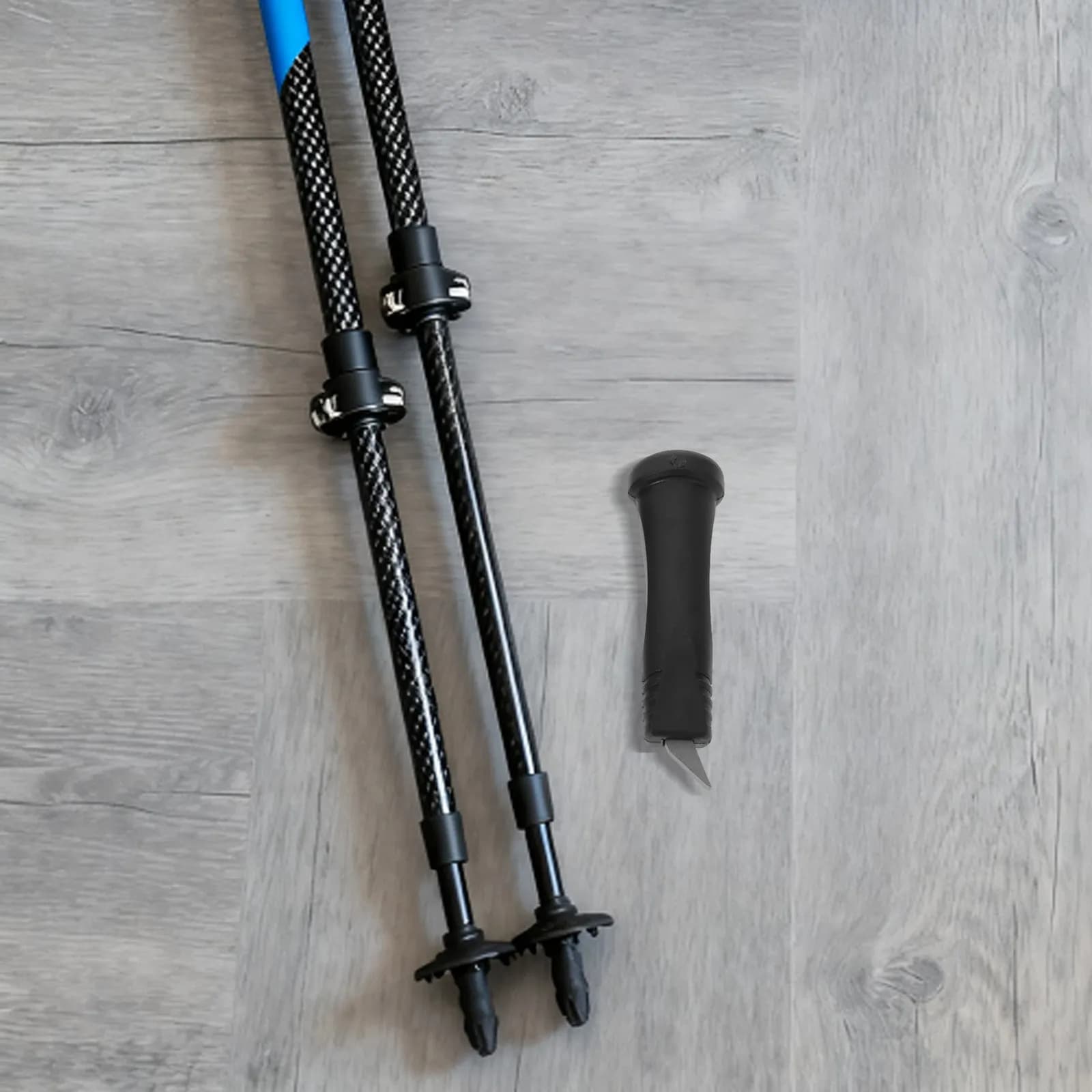2 Pieces Protected for Tungsten Carbide Trekking Sticks, Stabili Spare Parts for Snow and Fango Sticks