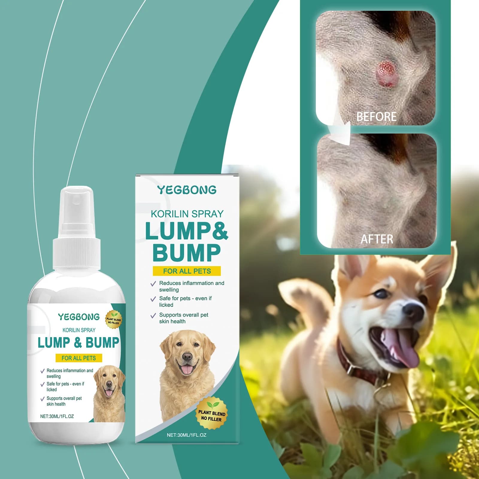 Pet Skin Soothing Spray Anti Itching Hypoallergenic Repair Relieve Scratching Redness Dryness Sensitive Dog Cat Skin Care Spray
