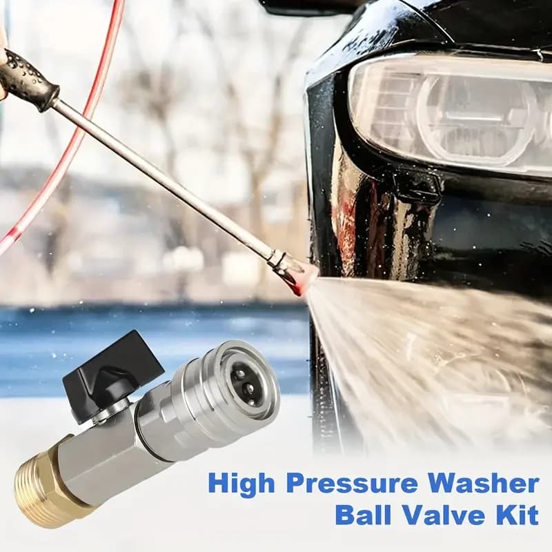 1/4 inch quick connection hose interceptor valve, car threaded doors, garden, drive