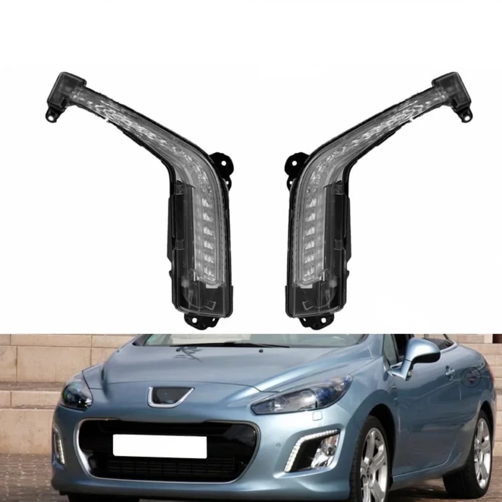 Auto Paraurti Anteriore Sinistra O Destra Luci Diurne Fendinebbia Lampada 6206X4 6208X4 Per Peugeot Per 308 Per SW I 2007-2016