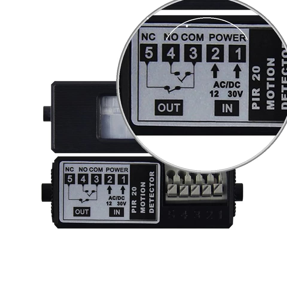 Passive Infrared Moving Detector Sensor PIR Motion Detector Induction Starter for Auto-door