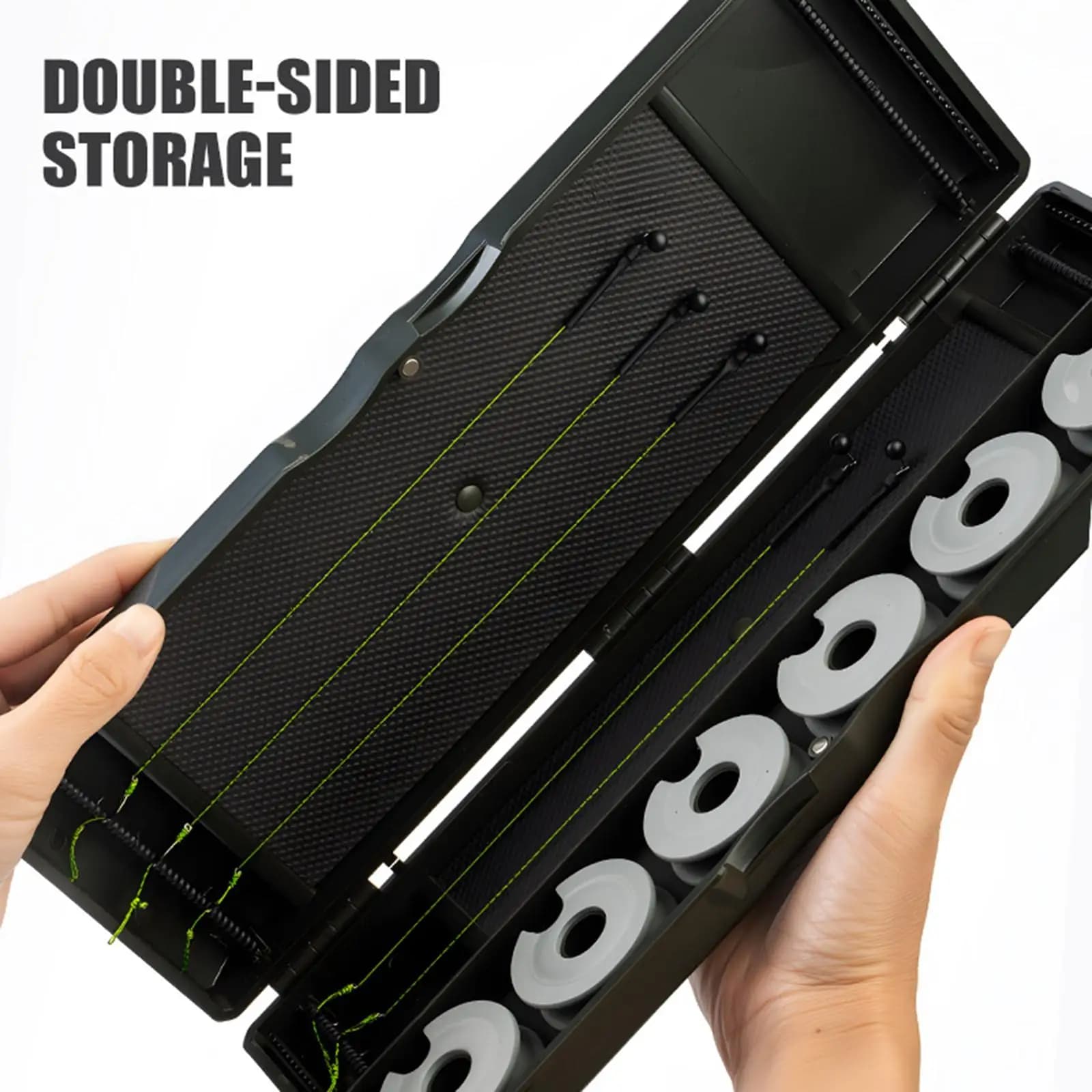 Carpe Fishing Equipment Box, Light Container to Store Equipment, Freshwater and Boat Fishing Rig Case