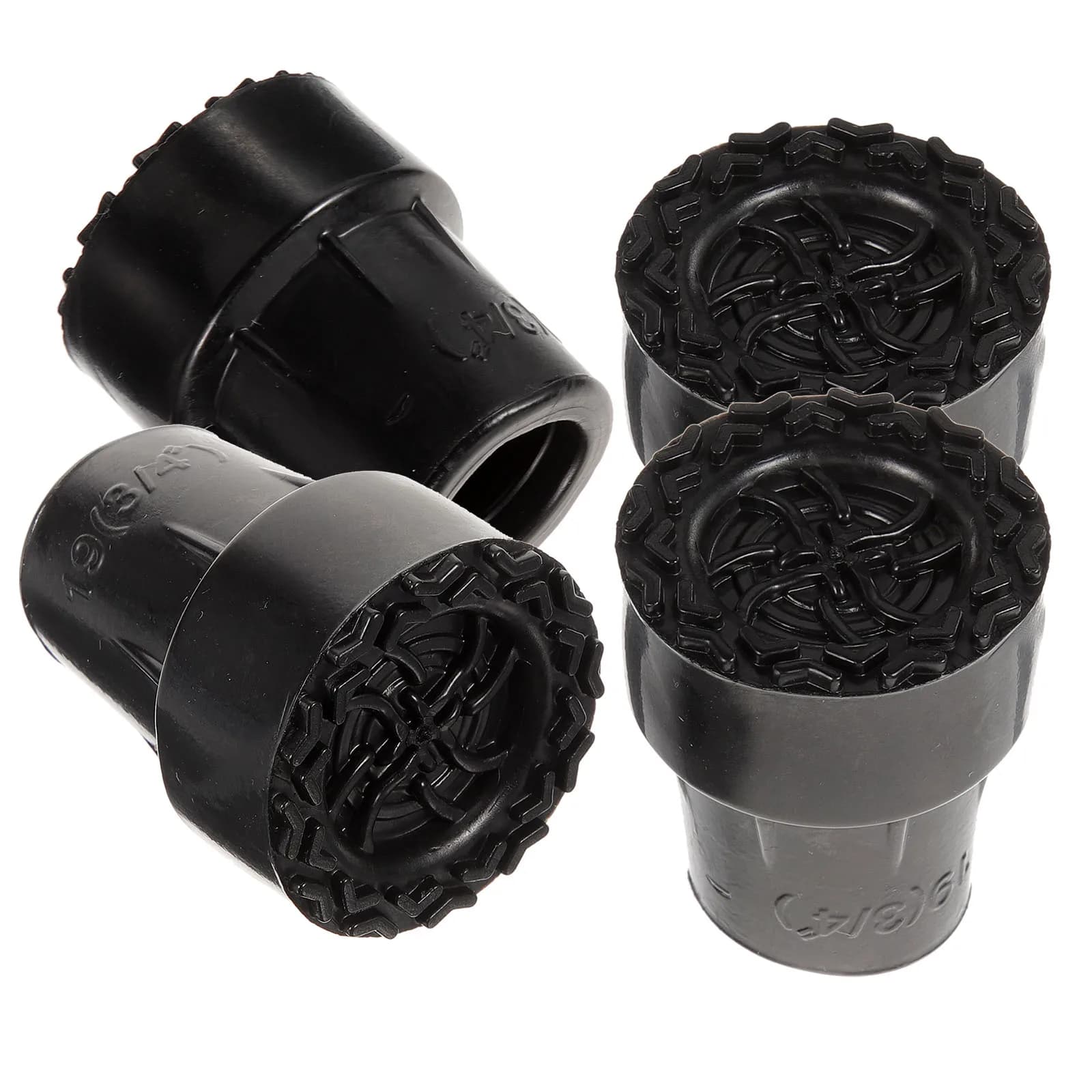 4 Pieces Anti-slip Cover for Trekking Sticks, Spare Parts for Stroller Sticks, Non-slip Stick Bearings