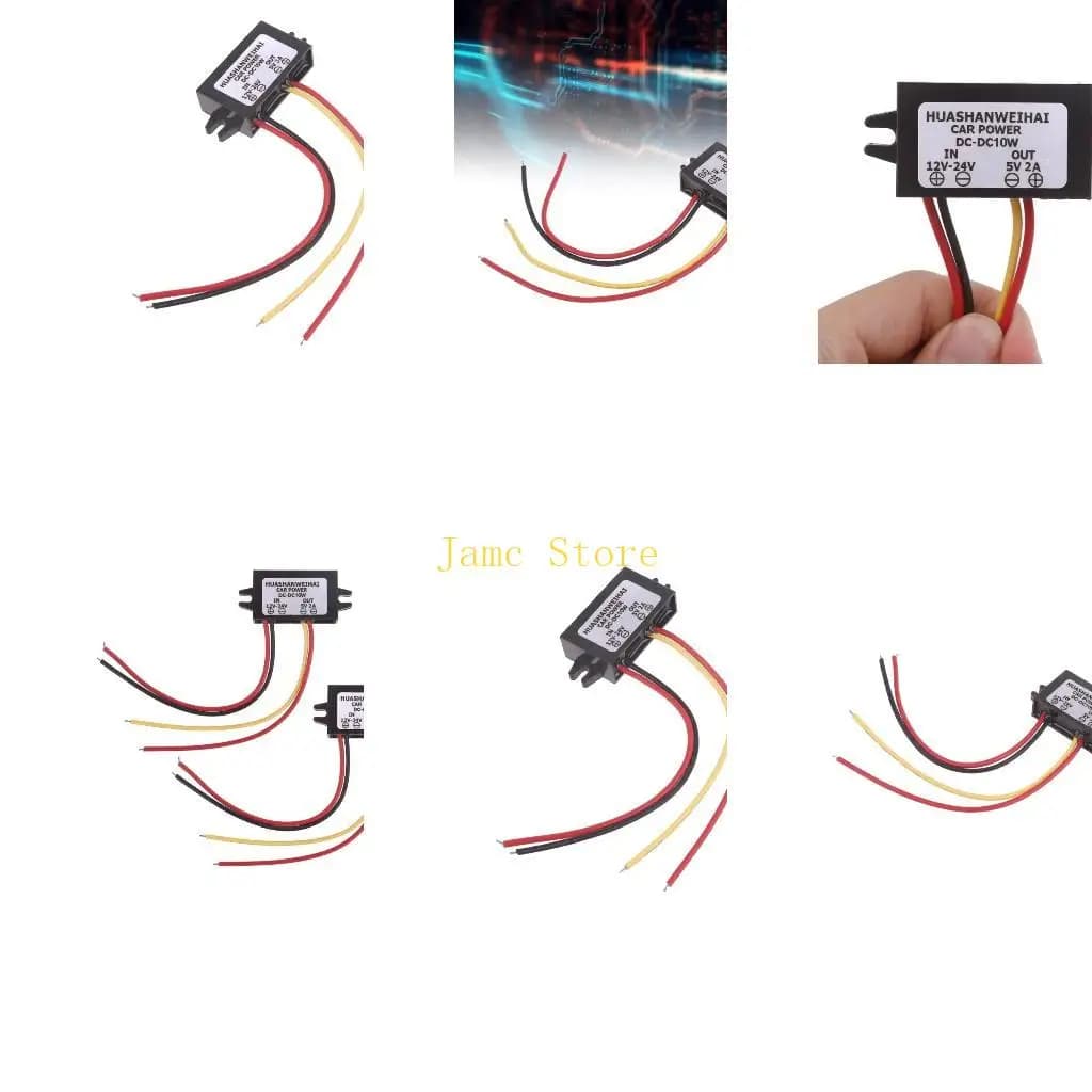 I convertitori tensione LX0B convertono l'uscita da 12-24 V a 5 V 2 A/3 A per l'azionamento della ventola registrazione