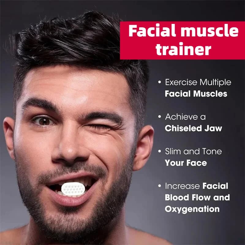 Dispositivo per esercizi facciali dimagranti e per la definizione della mascella, 5/10 pezzi, in silicone alimentare, palla portatile per esercizi di modellamento del viso