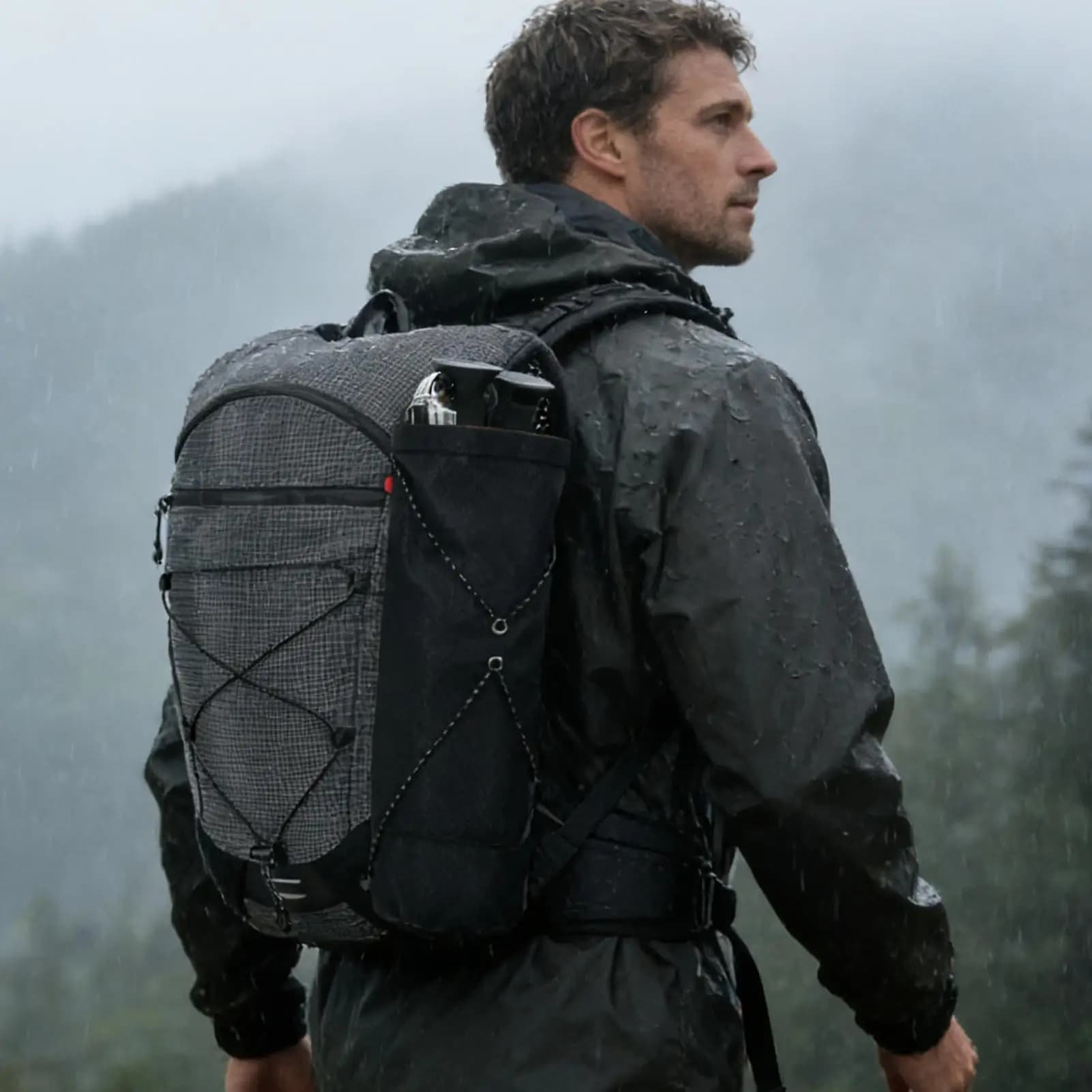 Trekking stick bag Transport bag for waterproof waterproof folding trek sticks for running hydration vest Adventurous hiking