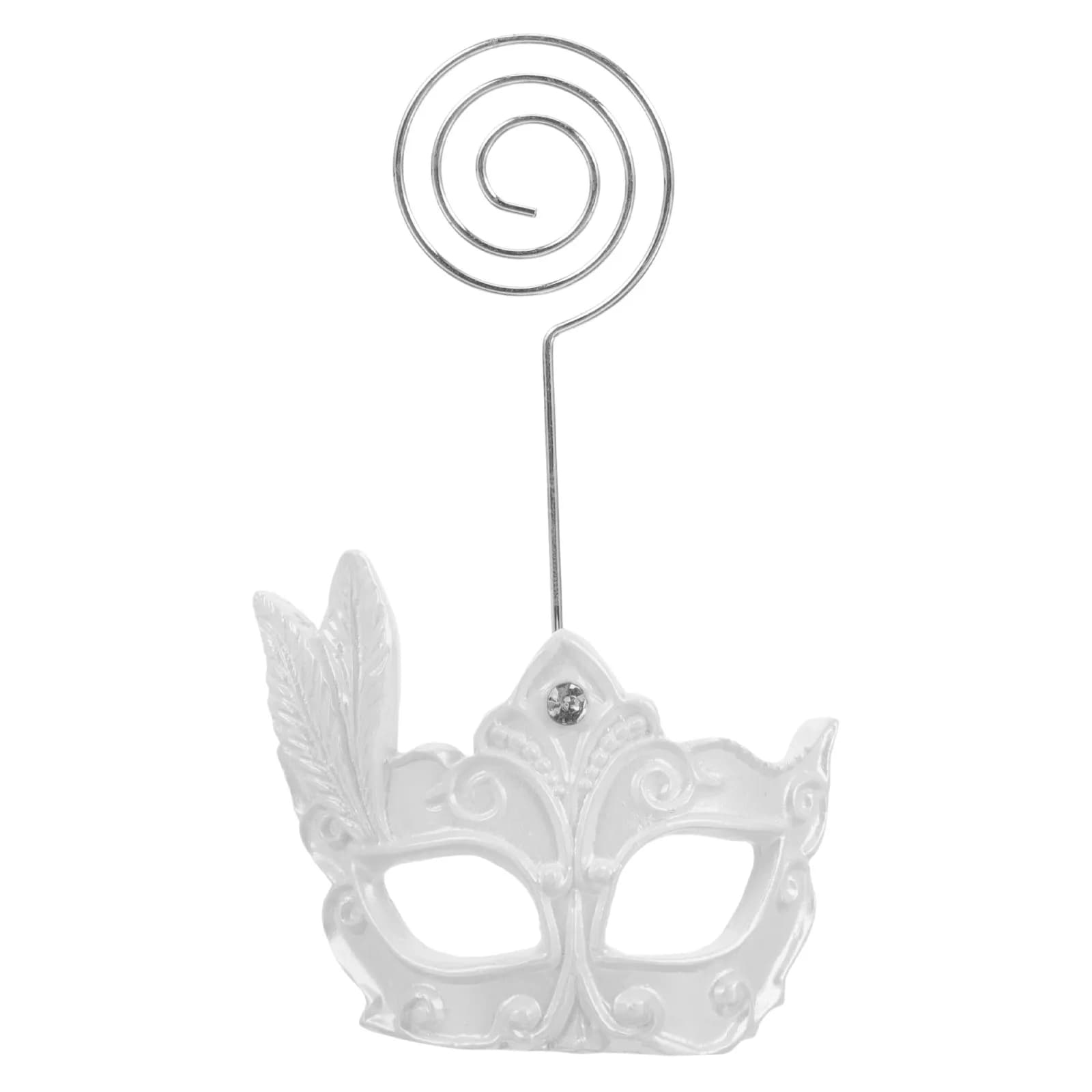 Carino Mini Porta Numero da Tavolo in Resina per Foto, Segnaposto e Promemoria, Bomboniere per Matrimoni, Organizzatore da Scrivania, Clip Decorativa per Foto