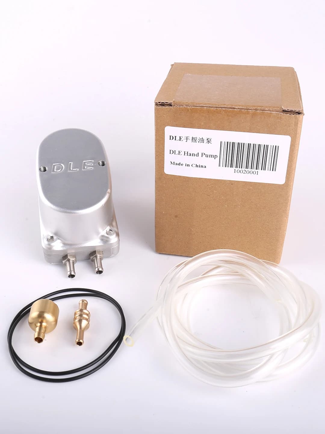 Pompa del carburante manuale DLE Pompa dell'olio per ingranaggi in metallo ad alto flusso per drone modello di aereo RC