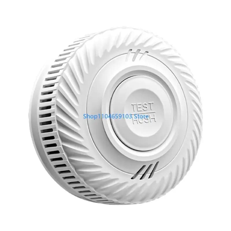Rilevatore fumo intelligente leggero Allarme antincendio WiFi intelligente con rilevatori fumo cicalino da 85 Sensori