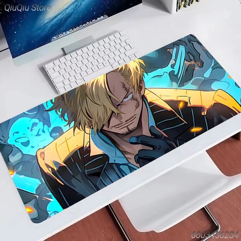 Anime Large Mouse Pad One Piece Gaming Desk Mat Non-Slip Rubber Keyboard Pad Office Laptop Computer Mousepad Gift