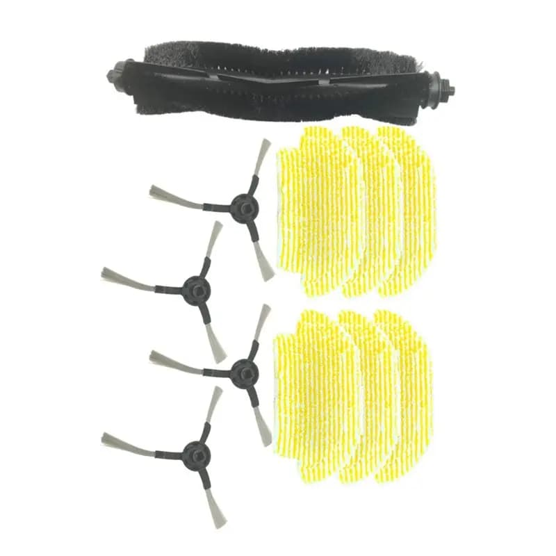 【SOLO PER TODAY】Spazzola principale, spazzole laterali, panni per la pulizia, parti di ricambio per accessori per aspirapolvere Karcher RCV3