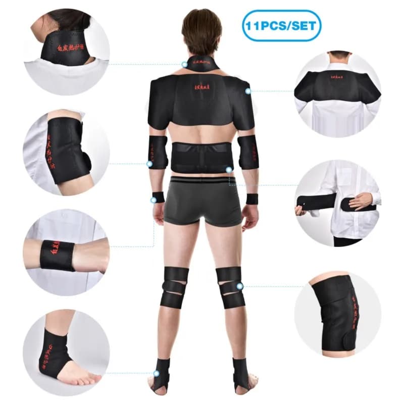 Ms Tomalin spontaneo heat gear 11 vestito a doppia faccia per la cura del calore prima e dopo l'intero corpo per proteggere la vita e il ginocchio