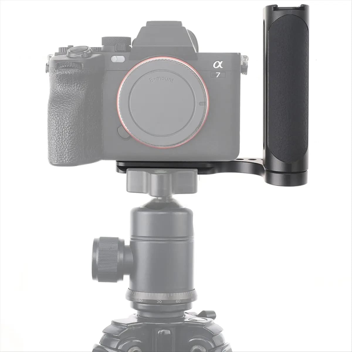 A26Z Left Handle Hand Grip Quick Release L Plate for Camera Tripod