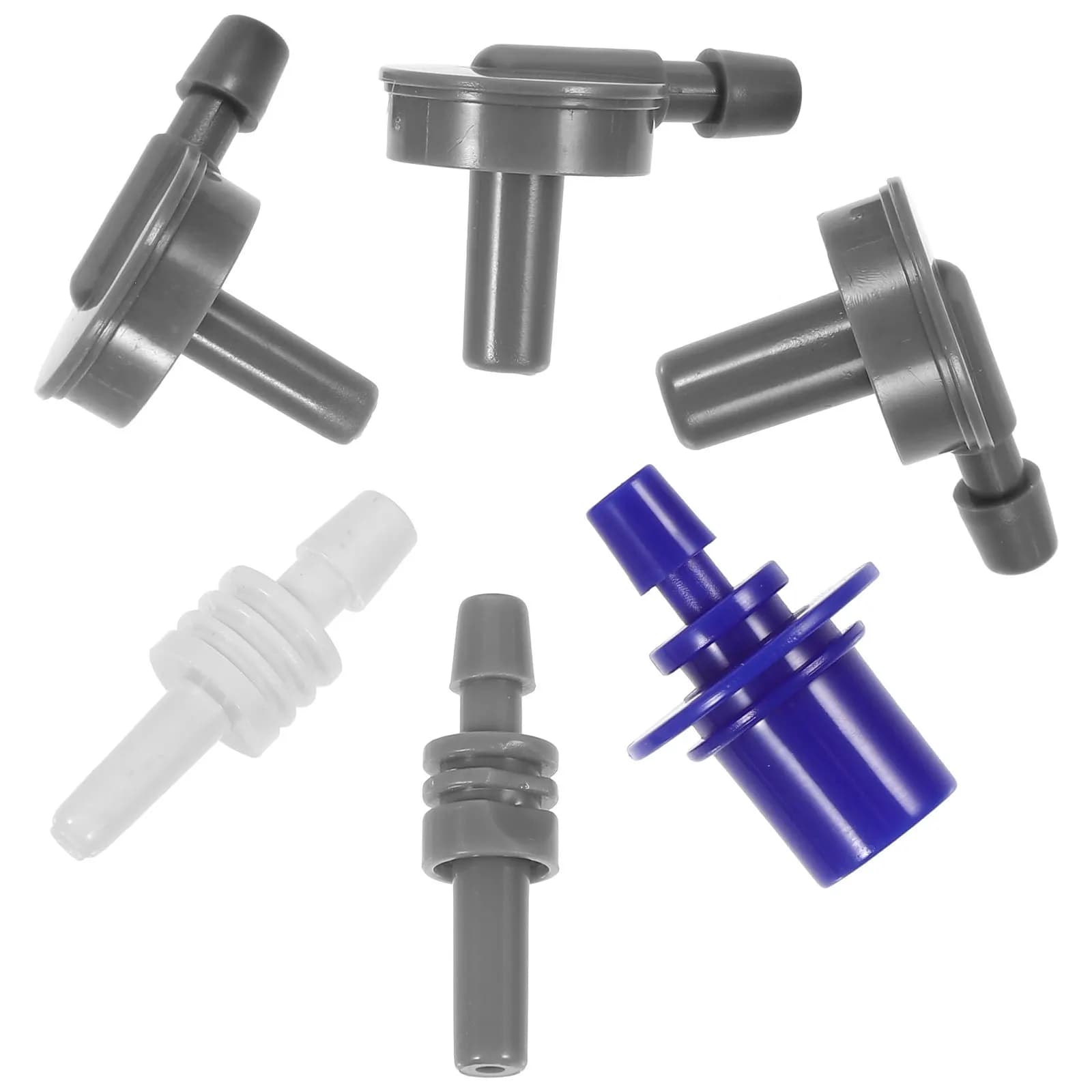 6 pcs adapter arm cuff blood pressure gauge connector belt skewer supply durable ABS universal light suitable for