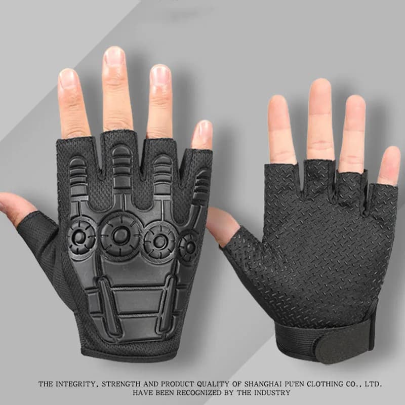 Tactical Gloves Outdoor Gloves Camping Gloves Half Fins Riding Gloves Mtb Man Woman Biker Tyre Gym Gloves Mountaineering Gloves