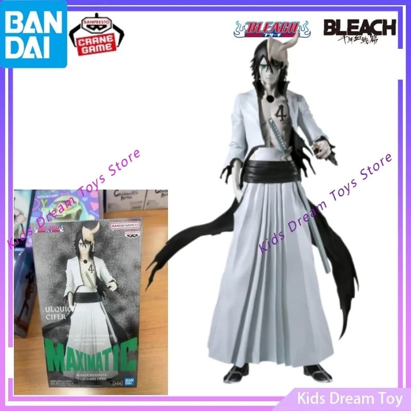 Bandai in Stock Originale BANPRESTO BLEACH Anime Figures MAXIMATIC -ULQUIORRA CIFER- Action Figure Giocattoli Modellini da Collezione Regali