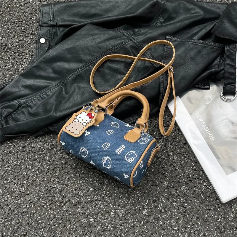 Hello Kitty nuova mini borsa da donna cartone animato carino borsa a tracolla da donna moda casual mini borsa regalo di anniversario