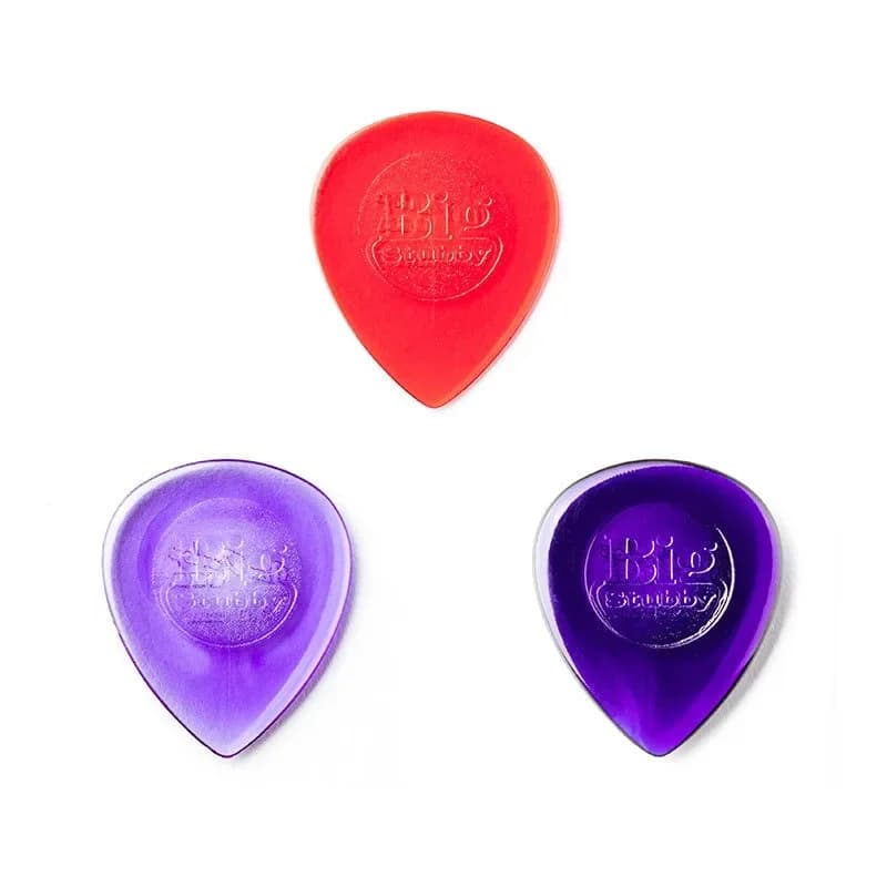 1 Pz American Dunlop Plettro per chitarra 475 Jazz Speed Play Piccola goccia d'acqua Goccia di pioggia Trasparente antiscivolo Plettro per chitarra Genuino