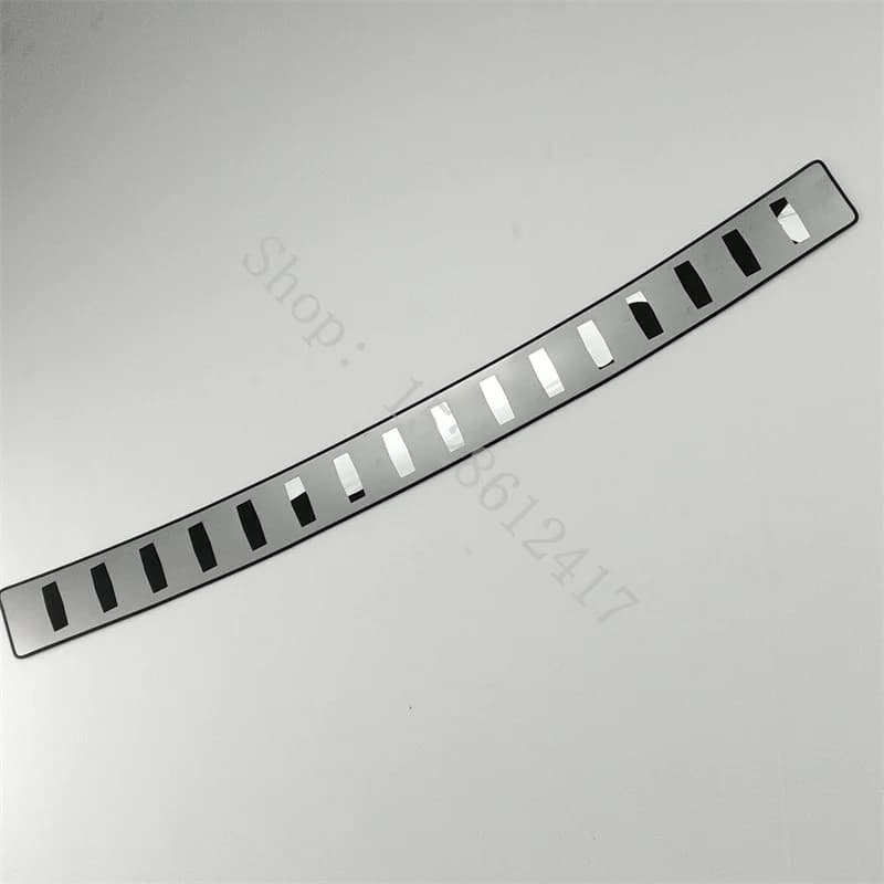 Car accessories For VW Volkswagen Touran 2016~2024 stainless rear styling Rear Door Sill Bumper Protector Sill Rear boot guard