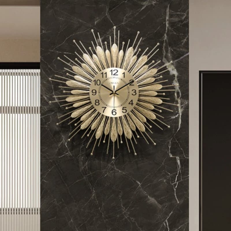 Advanced and Elegant Nordic Wall Clocks, Unique Wall Clocks for Lounge and Bedroom, Mechanical Design, Interior Decoration