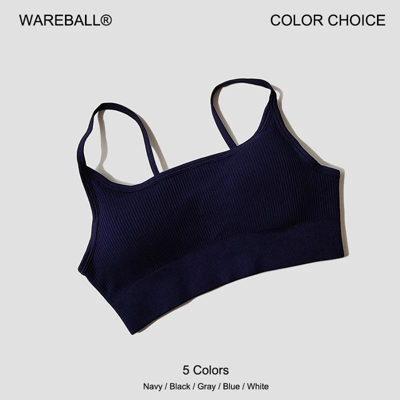 Top sexy senza cuciture Reggiseno senza schienale Intimo femminile Canotta corta da donna Reggiseno da yoga Donna Palestra Fitness Crop Top Abbigliamento sportivo Top