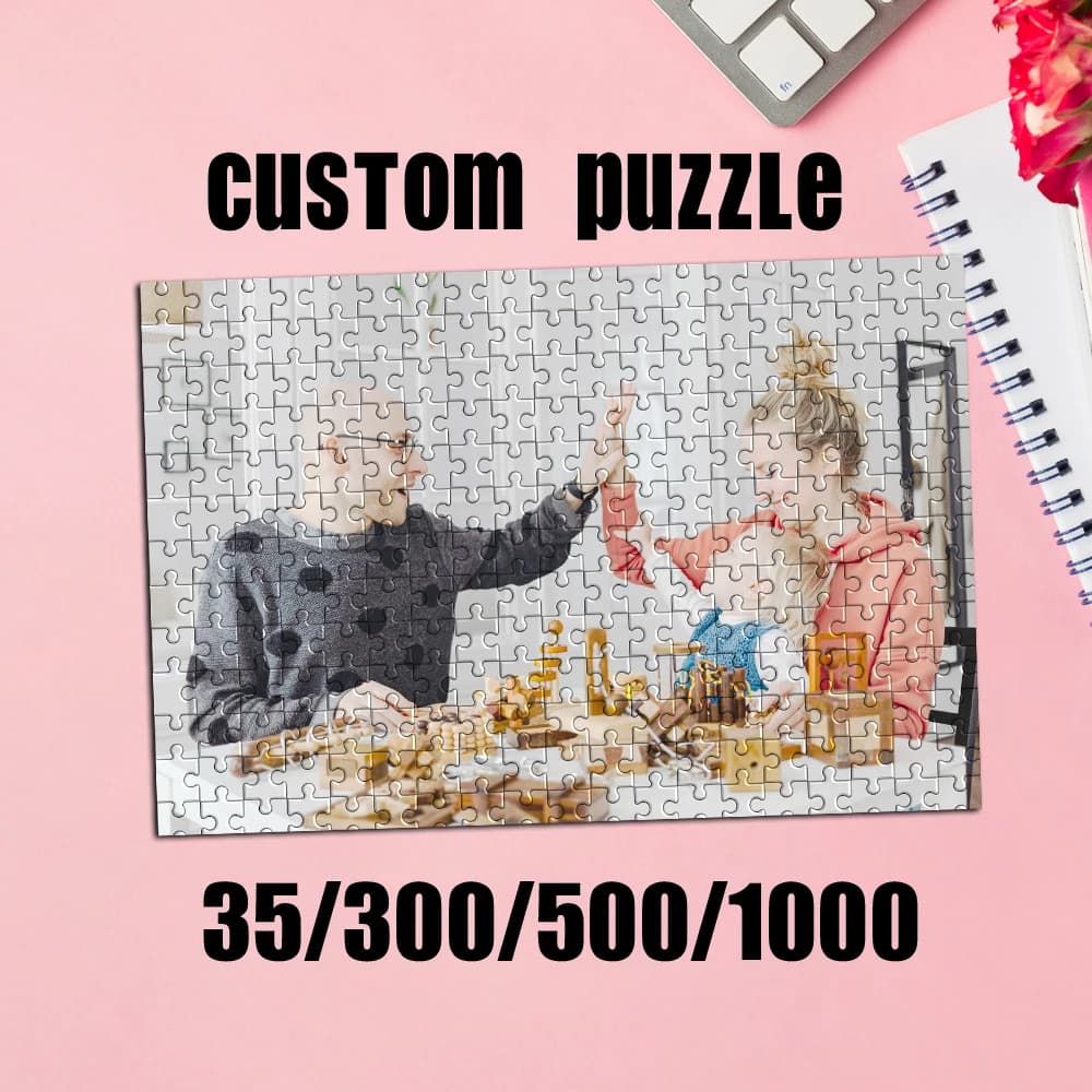 Puzzle personalizzato con foto, regali personalizzati per feste, matrimoni, compleanni, San Valentino, festa della mamma, Natale