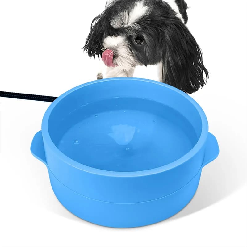 ABKJ-3.2L Ciotola per acqua riscaldata per cani Gatto Ciotola per cani riscaldata per esterni Ciotola per animali domestici riscaldata impermeabile Piatto termico intelligente Spina americana invernale