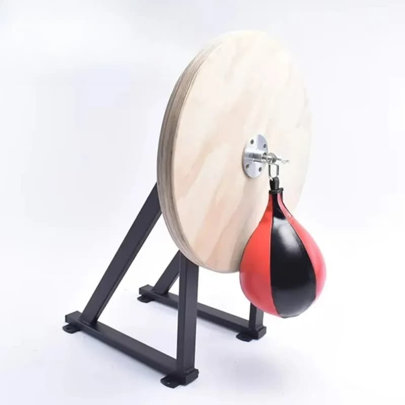 Adjustable wall boxing bag with stable bounce performance for boxing training and reflexes