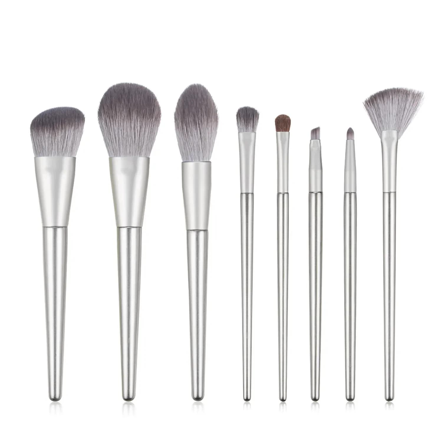 Set di pennelli per trucco di grandi dimensioni, correttore bianco, fondotinta, fard, polvere, ombretto cosmetico, evidenziatore, pennello per trucco