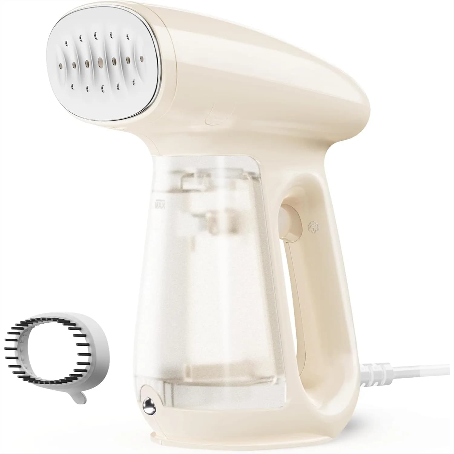 Vaporizzatore Portatile per Vestiti, 1300W di Potenza, Serbatoio da 230ml, Riscaldamento Rapido, Spegnimento Automatico, Rimuovi-Piega per Casa