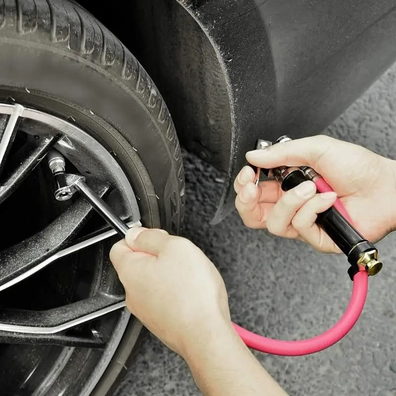 2025 Nuovo manometro auto Tester Flaffato d Cusini flessibili pistole per pressione pneumatici pistole