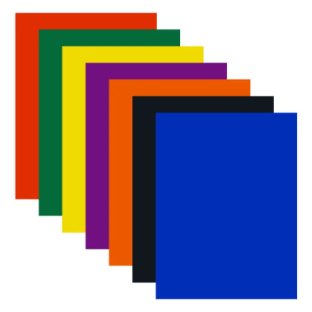12 X 19in Infusible Ink Transfer Vinyl Paper for Cut 7 Color Sublimation Transfer Film For Poly Fabric/Coaster Mug Press