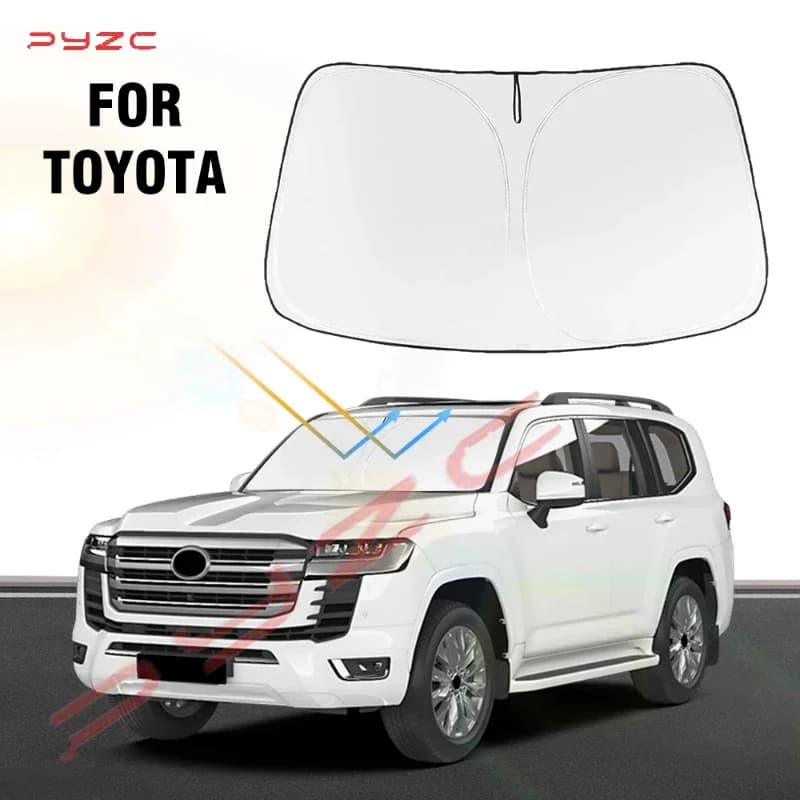 Parasole per Parabrezza Auto, Coperture Visiera Anteriore per Toyota CHR C-HR Land Cruiser Highlander Venza Avalon