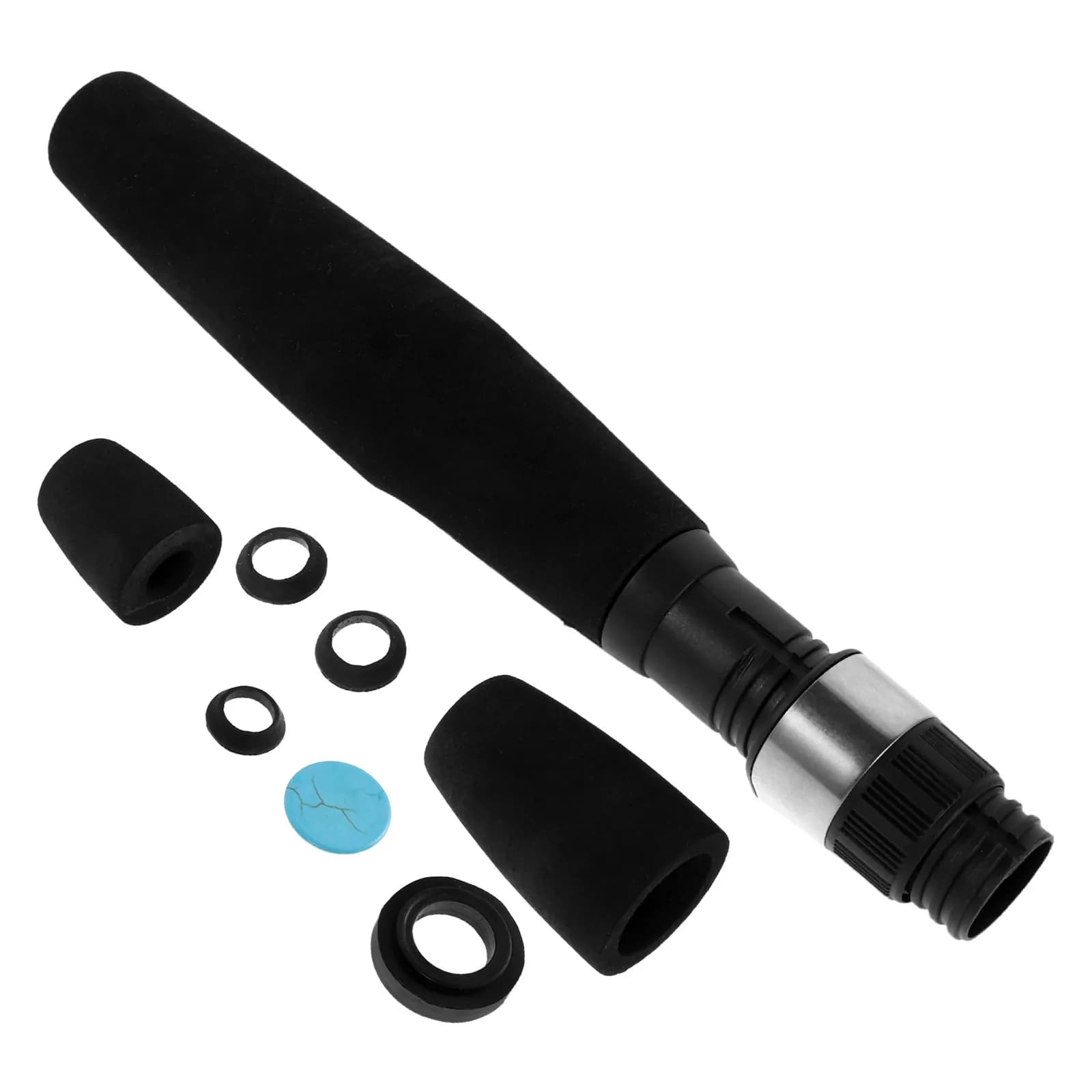 Kit per la cura della barba da uomo, tagliacapelli elettrico, kit per la cura della barba, ricaricabile, senza fili, 5 lunghezze regolabili, styling professionale