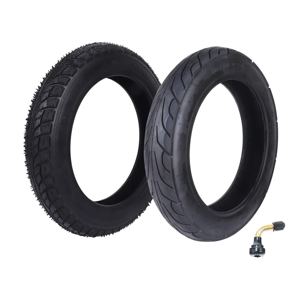 Pneumatici tubeless 14x2.50 (64-254) per ruote di scooter elettrici e biciclette da 14 pollici, pneumatici 14*2.50, ricambi per pneumatici.