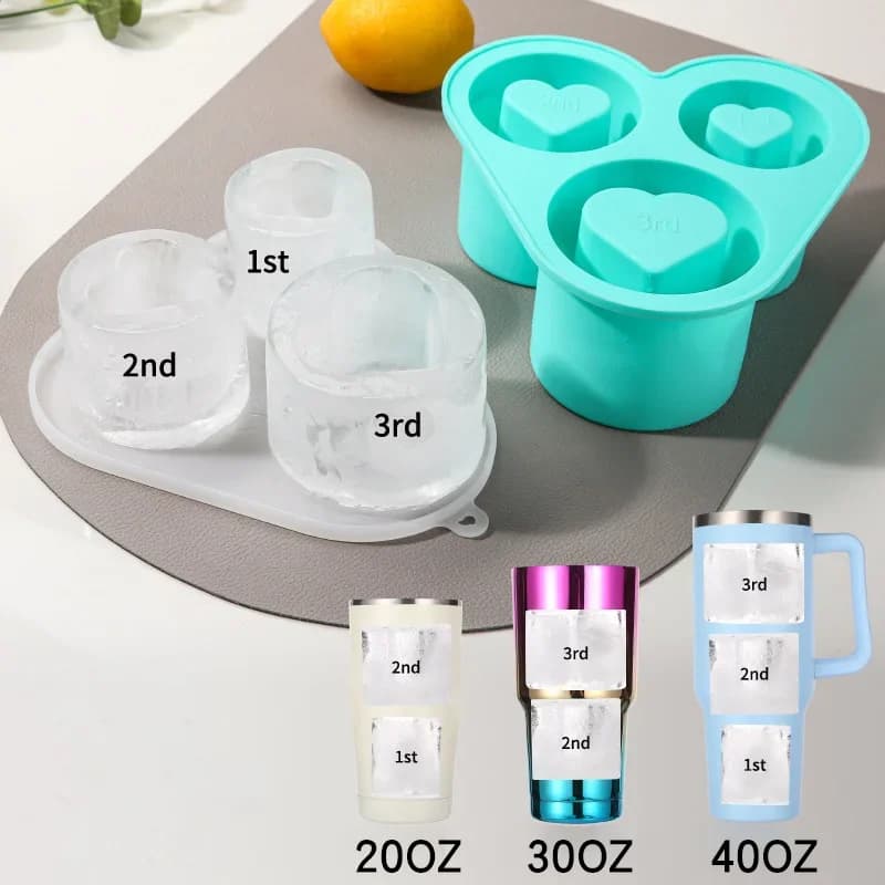 Stampi stampo in Silicone per ghiaccioli a forma di cubo di ghiaccio gadget estivi creatore di stampi per la casa forme di crema pista di raffreddamento vassoio per ghiaccioli cubi