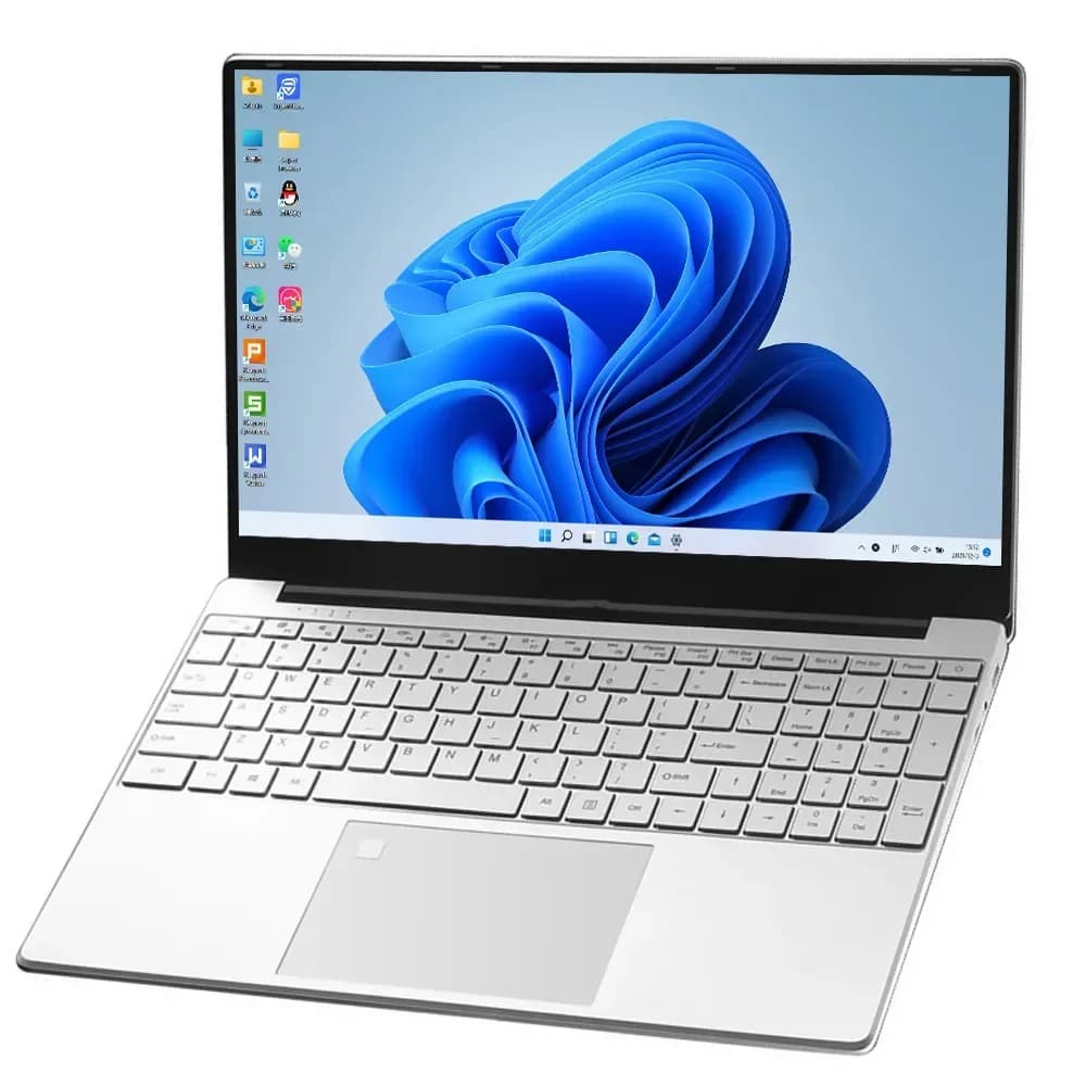 Laptop IPS Screen from 15.6 inch 16 GB of Intel RAM 11th N5095 Business Netbook Windows 10 11 Pro Gaming Office Notebook Pc Portable