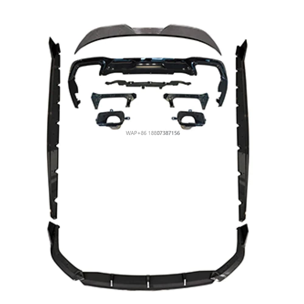Kit Carrozzeria 2S F44 Effetto Fibra di Carbonio: Labbro Anteriore, Diffusore Posteriore, Minigonne Laterali e Spoiler per Kit Aerodinamici 2S F44 MP per M-tech