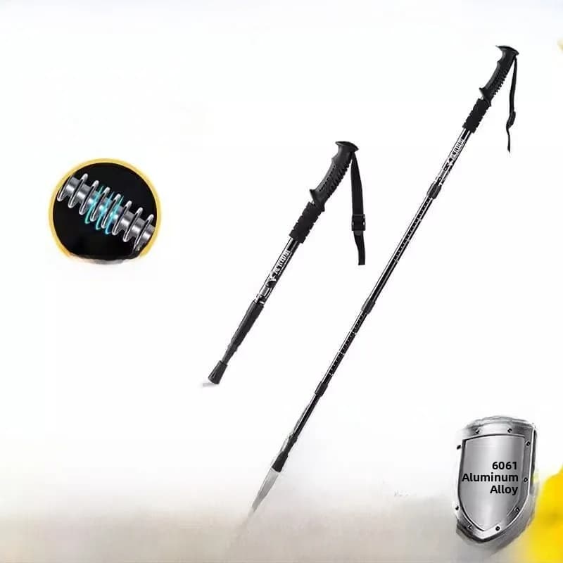 Ultra-Light Carbon Trekking Poles Anti-Slip Mountain Climbing Walking Sticks Outdoor Camping Hiking Equipment Multi-Function ...