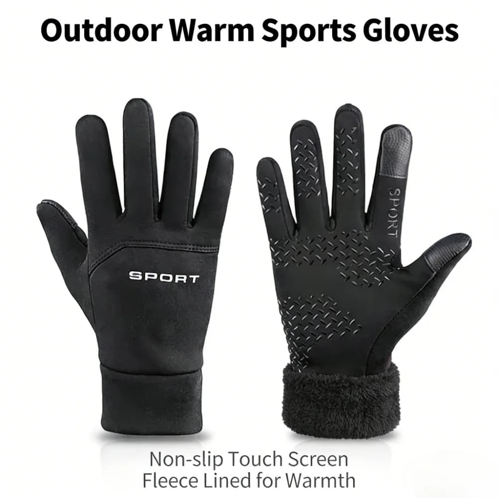 Warm Knitted Magic Gloves for Winter Outdoor Running Gym Fitness Full Finger Touch Screen Gloves Men Women