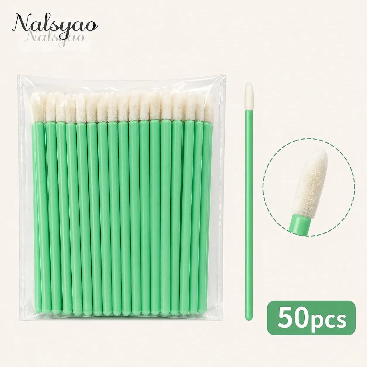 Disposable Lash Extension Mascara Applicator Lipstick Wands 50/500PCS Cosmetic Tools Eyelash Makeup Brushes