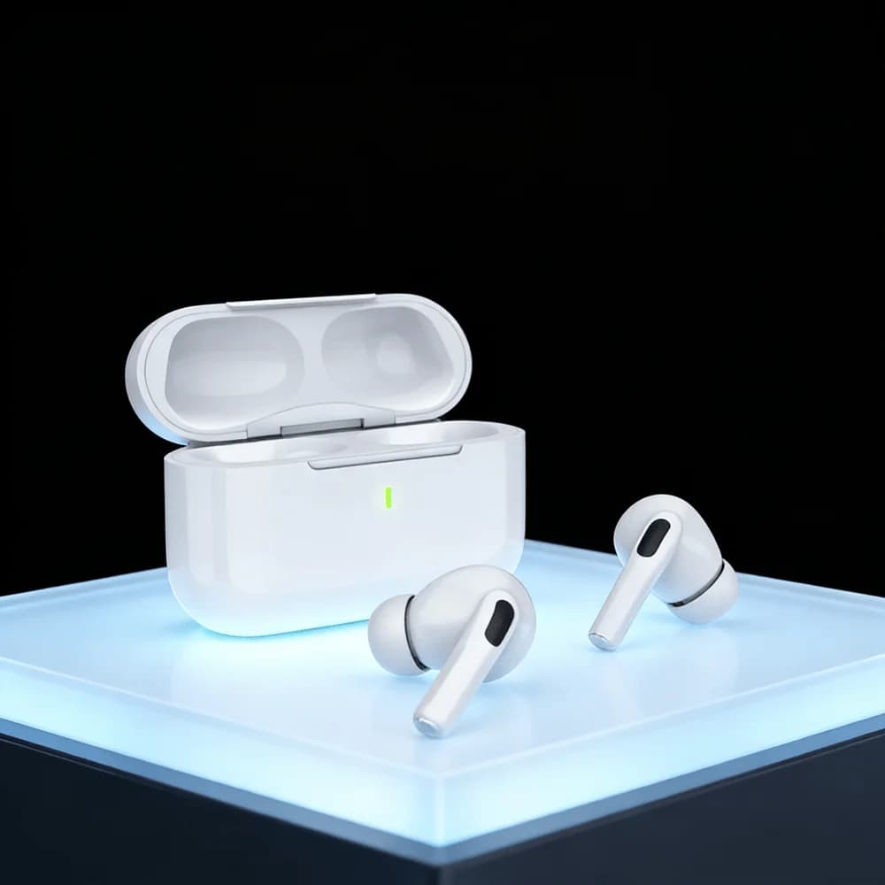 Auricolari Bluetooth wireless originali TWS, auricolari in-ear, cuffie sportive con cancellazione del rumore per tutti gli smartphone