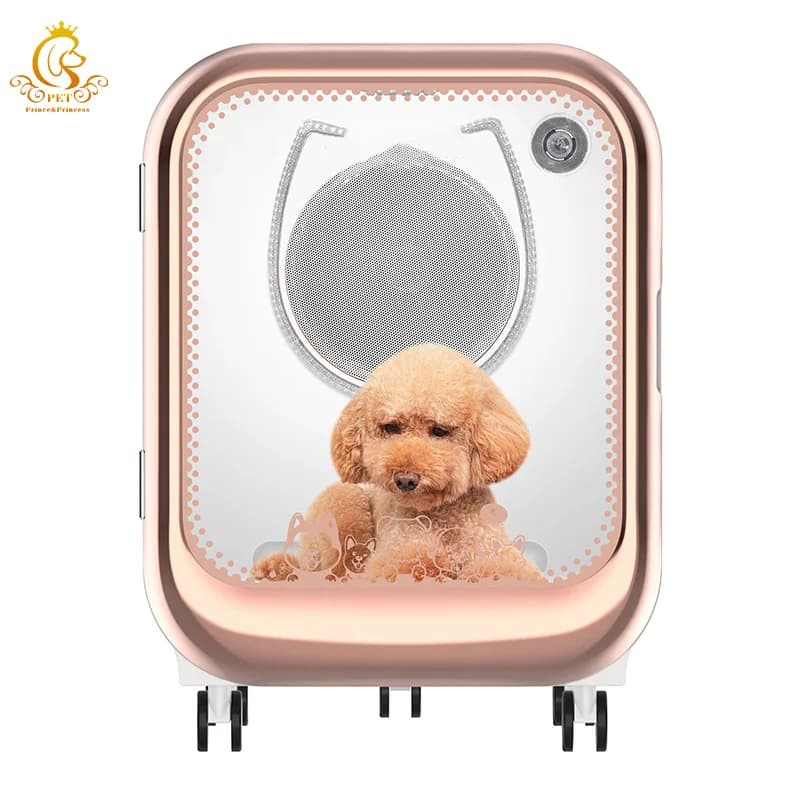 Asciugacapelli Automatico Intelligente ad Alta Potenza per Animali Domestici in Plastica Ecologica per Cani e Gatti - Uso Commerciale e Personale