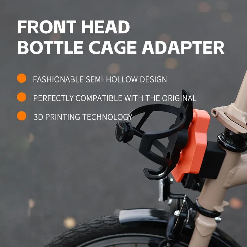 Front rack adapter Compatible with Brompton Dahon Folding Bicycles, Easy Installation for Bicycle Changes, Cycling Accessories