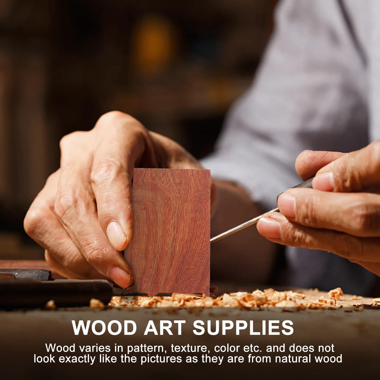5 Pezzi di Legno Ye Zi Tan, Blocchi di Legno Naturale Non Finiti per Artigianato, Tavole in Legno per Decorazioni e Materiali Artistici