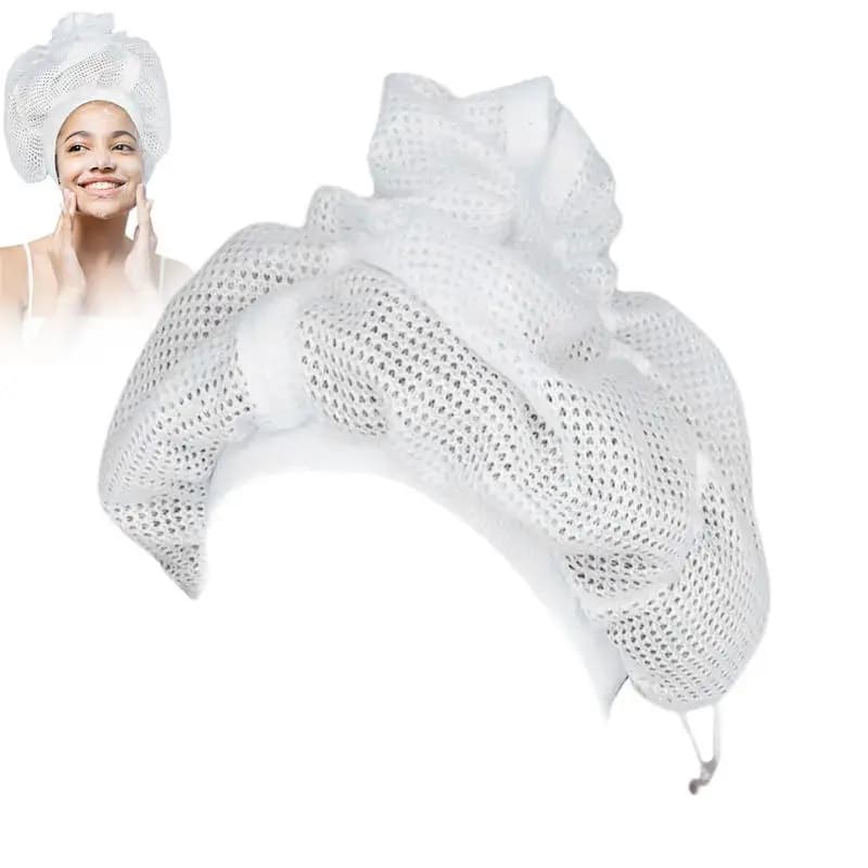 Cappucci for drying curly hair Shower head Adjustable mesh shearing head Fast drying hair towel Hats Bathroom accessories