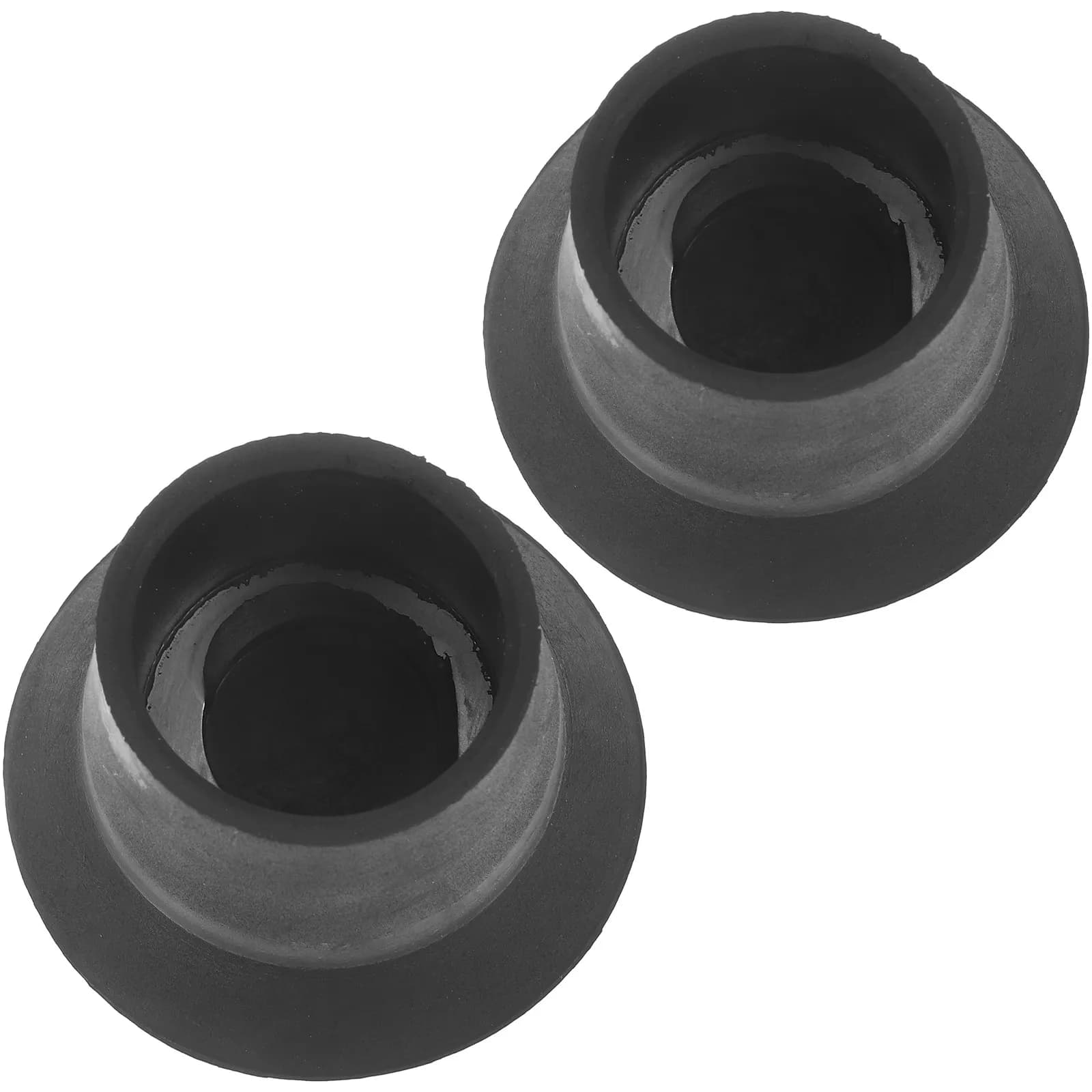 2 Pezzi Cuscinetti Antiscivolo in Gomma Resistenti all'Usura, Coprigambe per Mobili, Ricambi per Trampolino, Tappi di Ricambio per Gambe del Trampolino