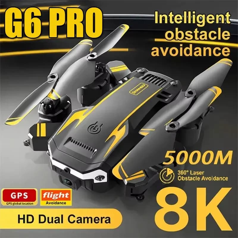 G6 Drone 8K 5G Professional HD Aerial Photography GPS Omnidirectional Obstacle Avoidance Quadcopter Distance