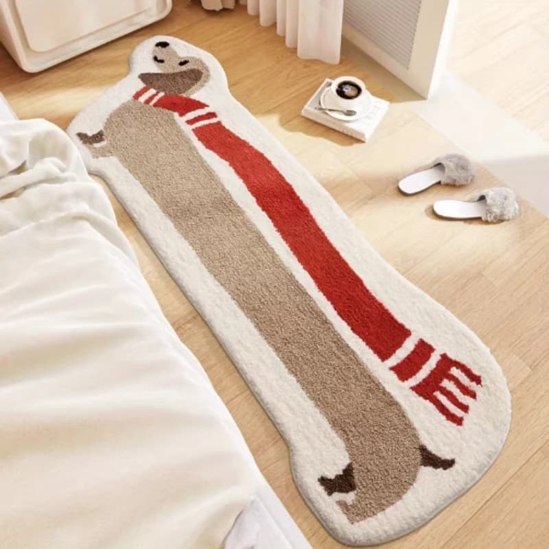 Vikarma Tappetino morbido e bellissimo con area antiscivolo: adatto per soggiorno, camera da letto, comodino e sala giochi per bambini